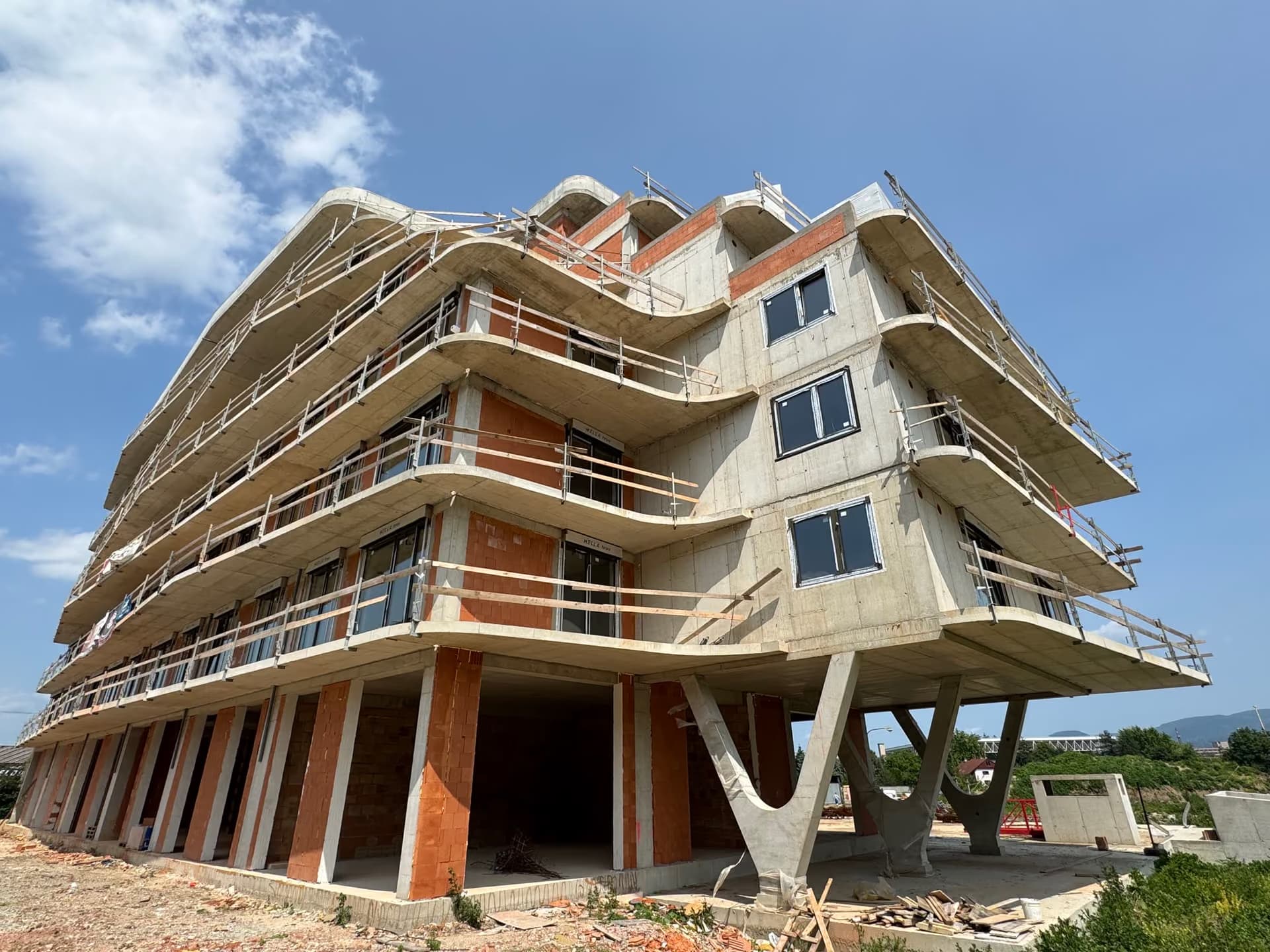Priebeh výstavby projektu Pražská — pohľad 12