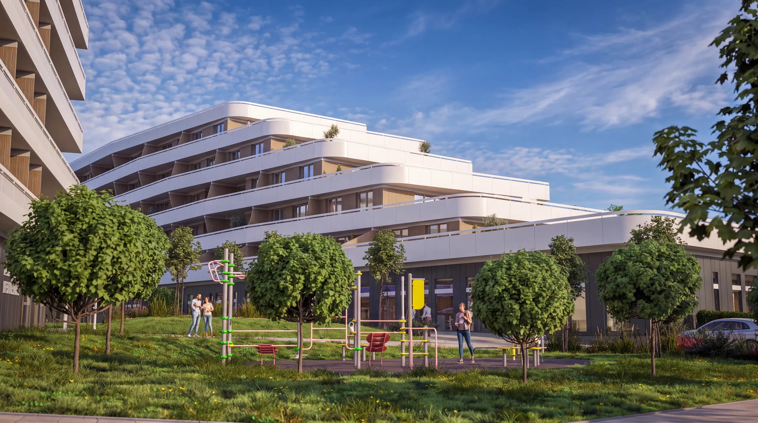 Exteriér projektu Pražská — pohľad 31