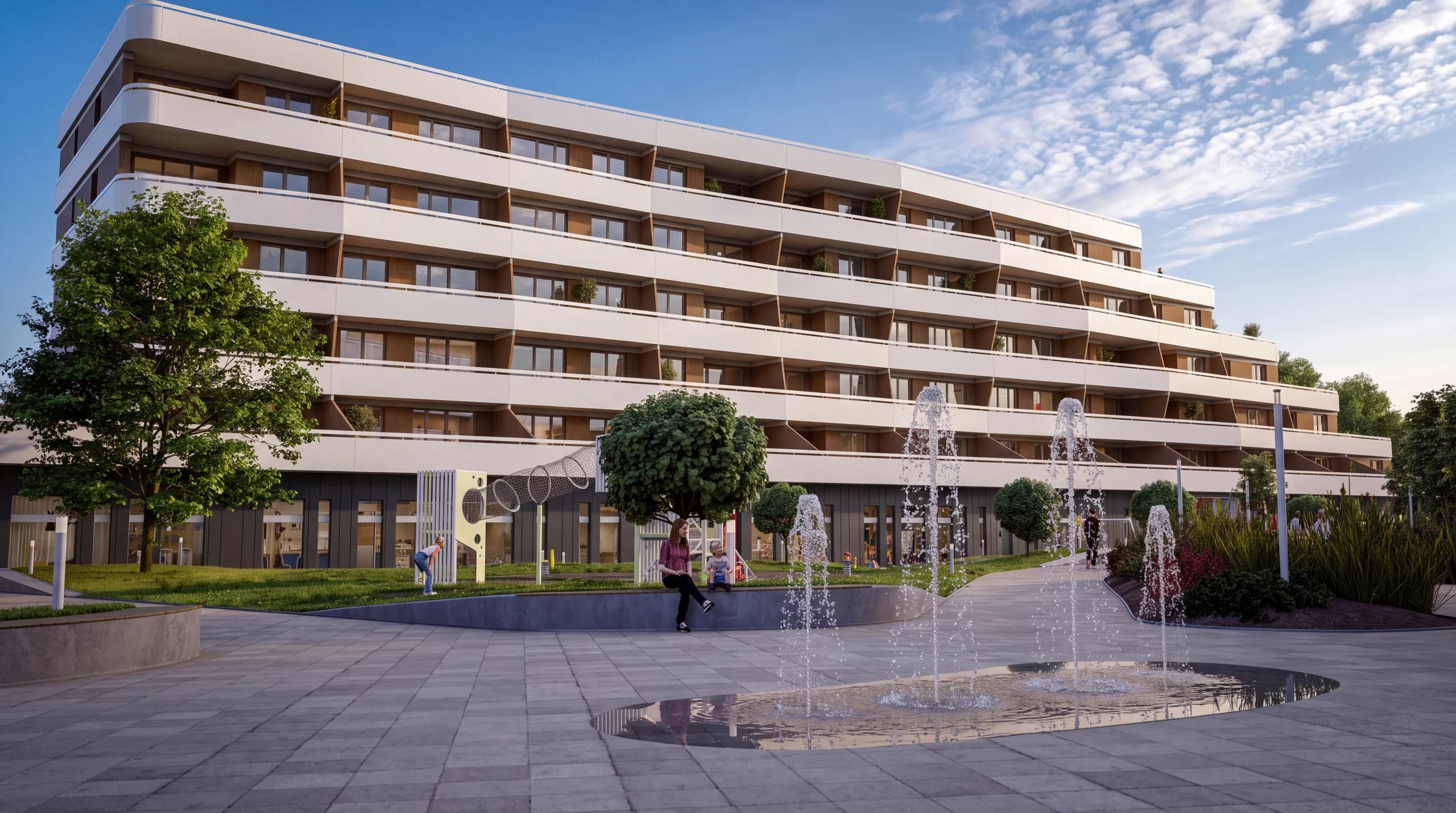 Exteriér projektu Pražská — pohľad 32