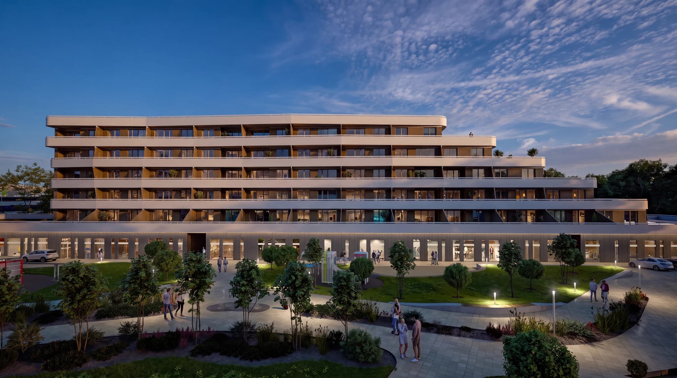 Exteriér projektu Pražská — pohľad 27