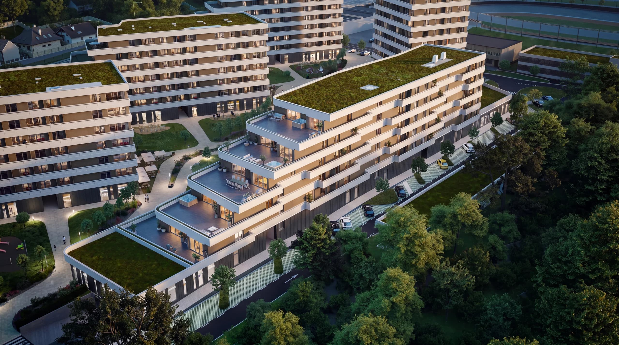 Exteriér projektu Pražská — pohľad 26