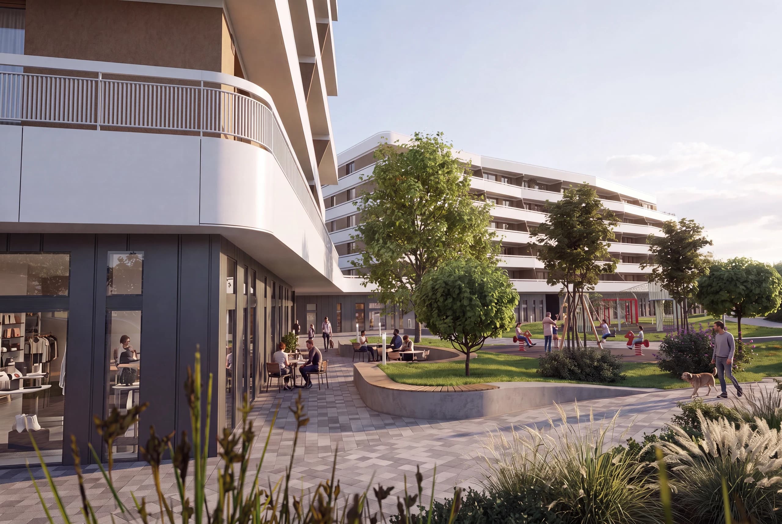 Exteriér projektu Pražská — pohľad 9