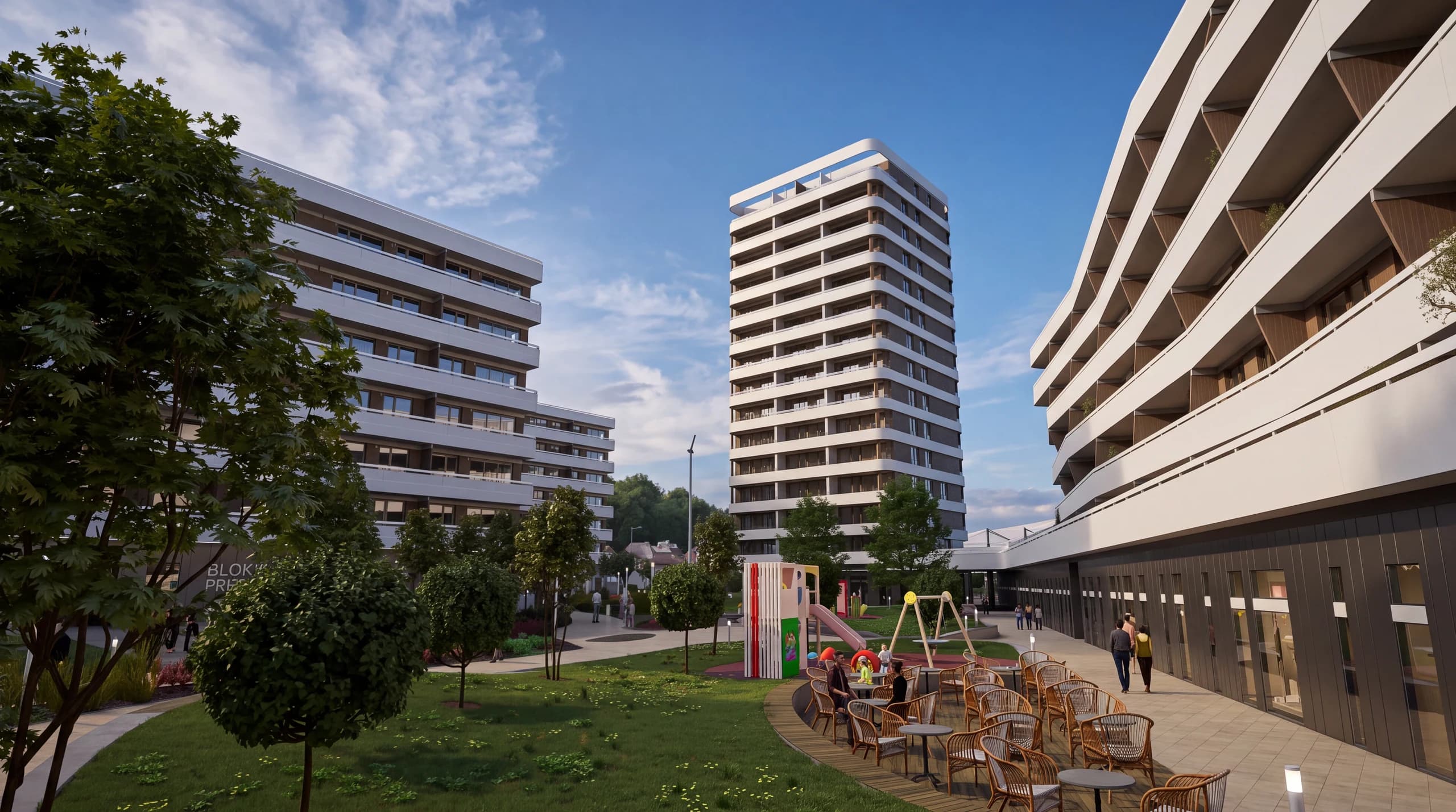 Exteriér projektu Pražská — pohľad 28