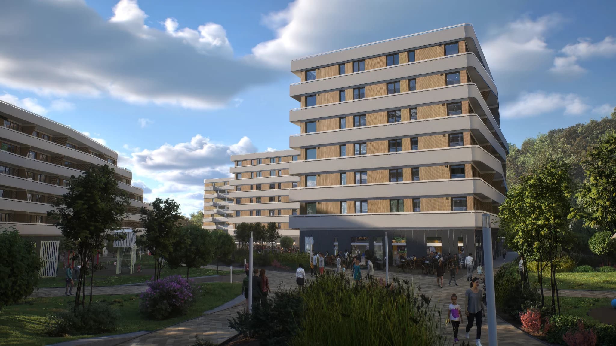 Exteriér projektu Pražská — pohľad 22