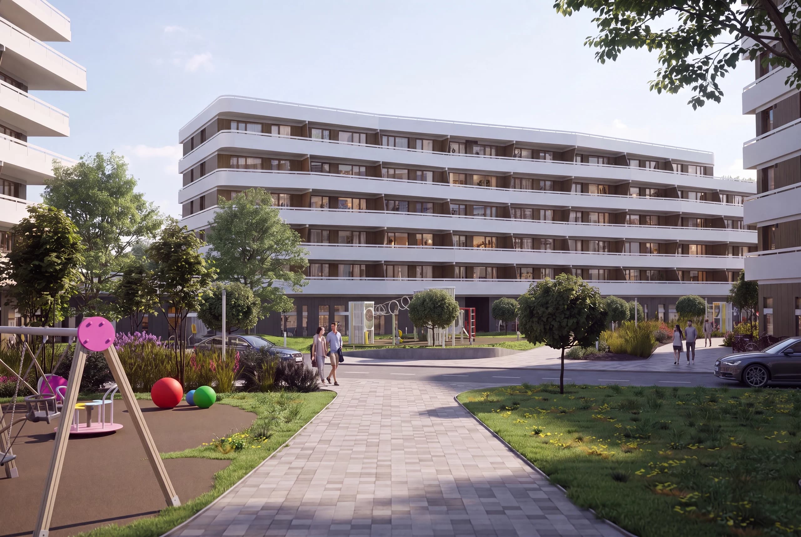 Exteriér projektu Pražská — pohľad 7